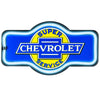 Officially Licensed Chevrolet LED Neon Light Sign Wall Decor (9.5” x 17.25”)